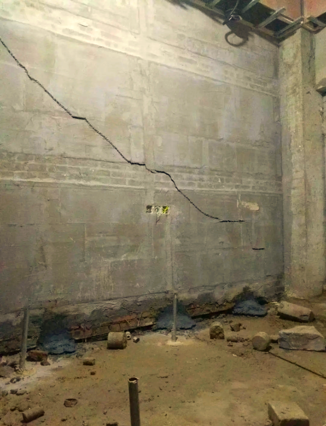 烟台龙口房屋下沉加固